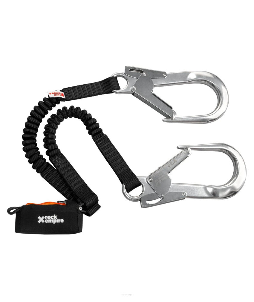 Lonża z absorberem Rock Empire Absorber Stretch Y Pro 140 C60