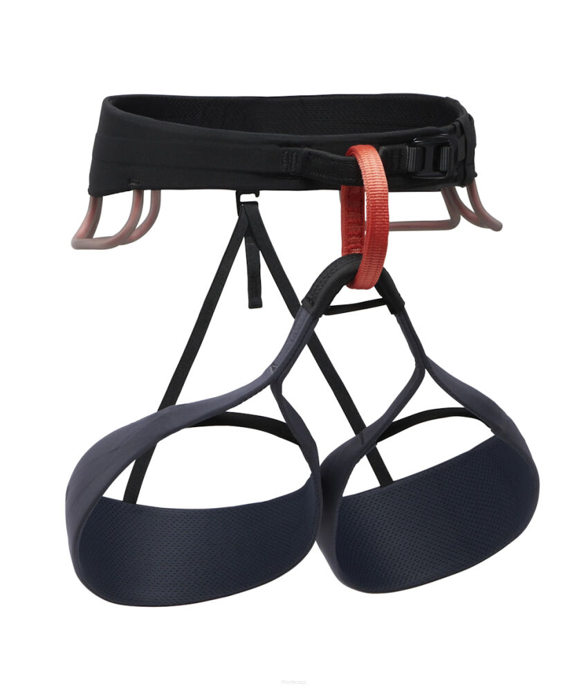 Uprząż wspinaczkowa Black Diamond Solution - carbon