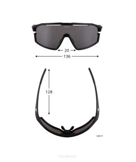 Okulary przeciwsłoneczne GOG Eyewear Annapurna - matt black/reflex silver - 5