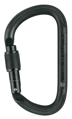 Karabinek PETZL Vulcan Screw Lock black