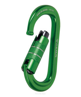 Karabinek CAMP Oval XL 2Lock Green - 3