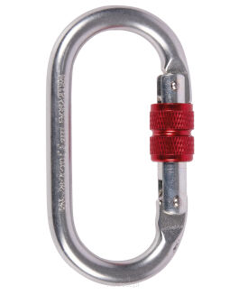 Karabinek stalowy CAMP Oval Standard Lock - 2