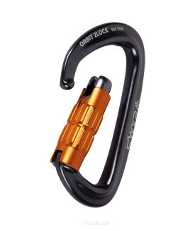 Karabinek CAMP Orbit 2Lock - gunmetal/orange - 3