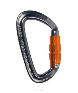 Karabinek CAMP Orbit 2Lock - gunmetal/orange - 2