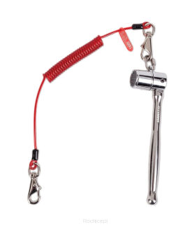 Lonża sprzętowa GRIPPS Coil Tether Single-Action 0,75 kg - 3