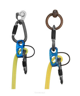 Przyrząd asekuracyjno-zjazdowy Rock Empire Twin - grey - 4