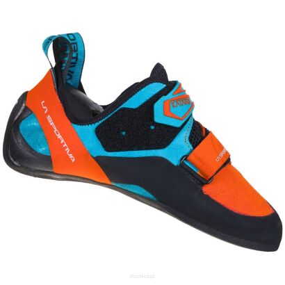 Buty wspinaczkowe La Sportiva Katana - tangerine/tropic blue