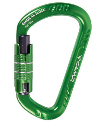 Karabinek CAMP Guide XL 2Lock - green